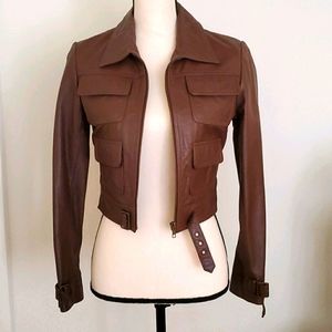 American Rag Brown Leather Jacket